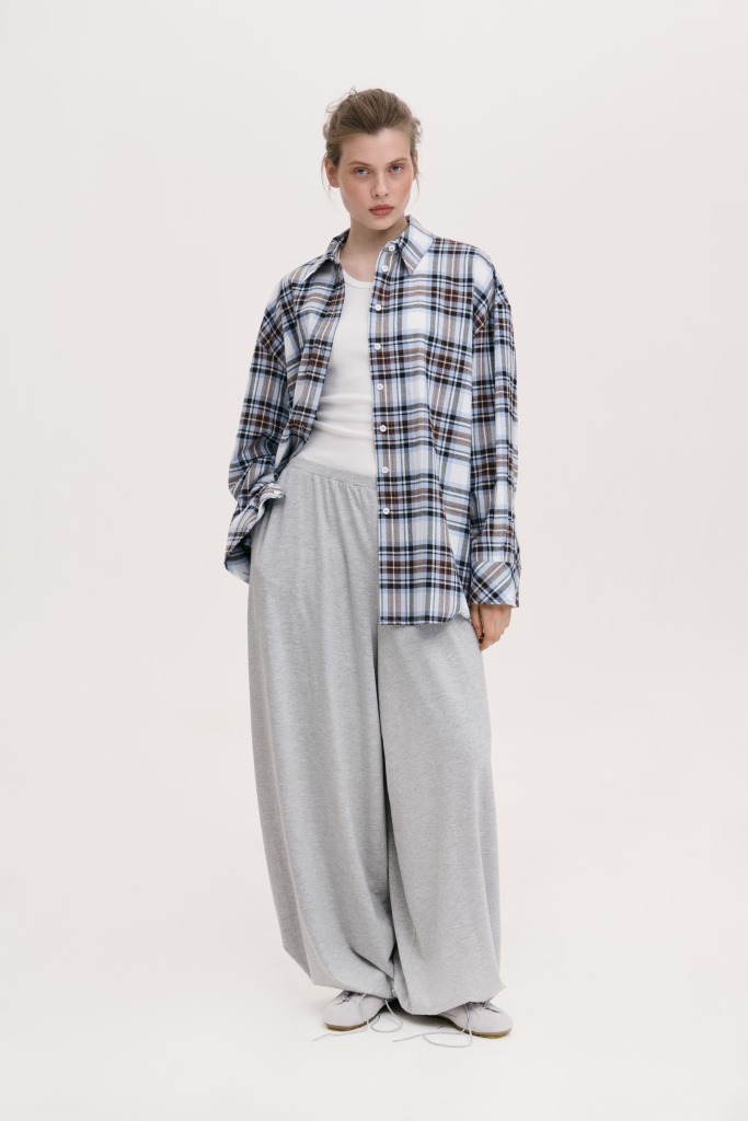 КАРТАТА СОРОЧКА ВІЛЬНОГО СИЛУЕТУ 18-3B зображення 3